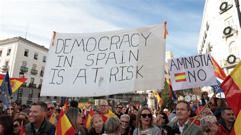 Las Manifestaciones Contra La Amnist A Por Toda Espa A En Im Genes