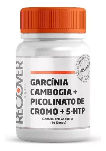 Garcinia Cambogia Picolinato De Cromo 5 Htp 120 Caps Sabor