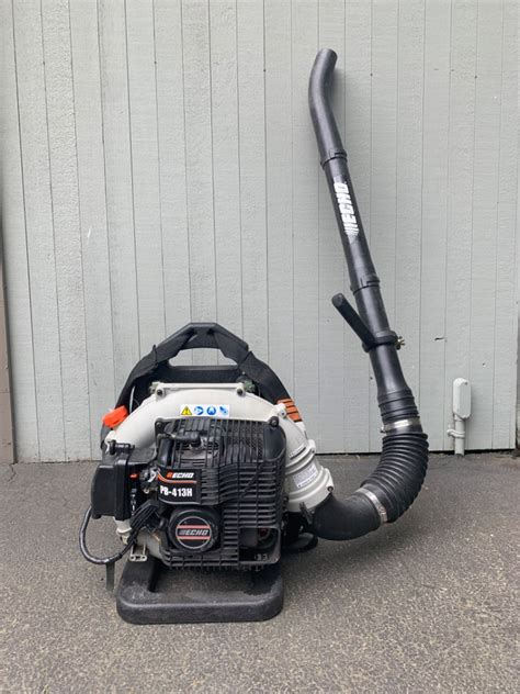 Lot 285 Echo Pb 413h Gas Backpack Leaf Blower