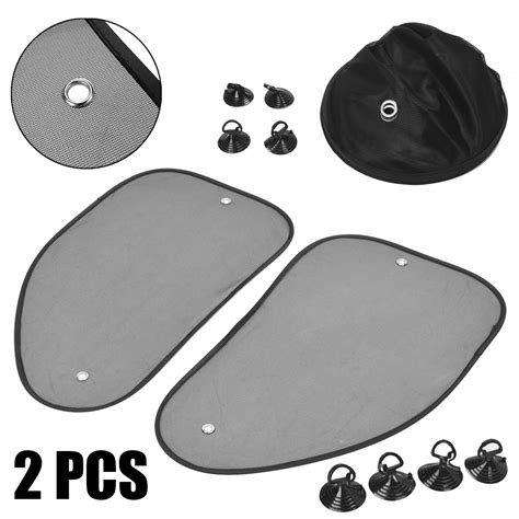 2 шт. 65*38 см серый автомобильный солнцезащитный козырек от солнца на ...