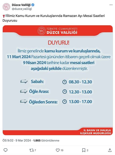 Valilik Duyurdu Mesai Saatleri De I Ti Gaziantep Haber Telgraf