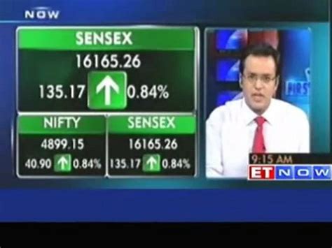 Markets Open In Green Nifty Sensex Up Video Dailymotion