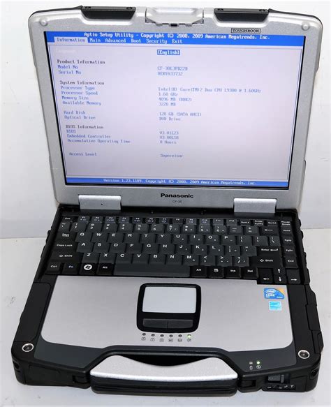 13 Panasonic Toughbook CF 30 MK3 Intel Core 2 Duo L9300 4GB 128GB Wi