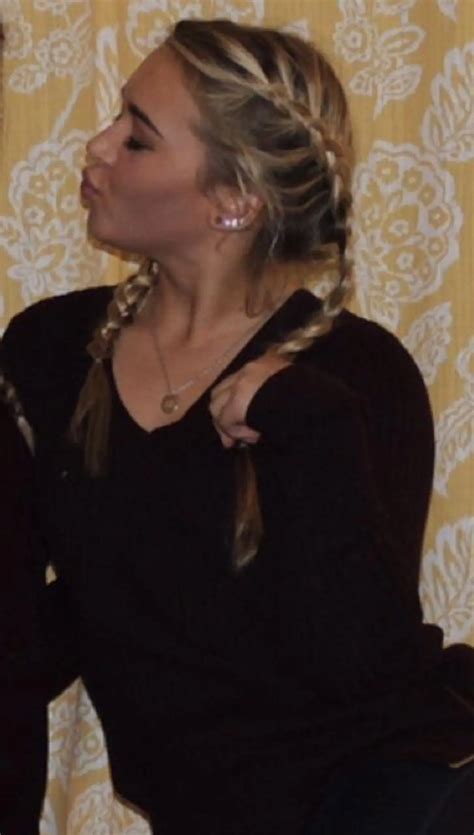 Natalie Decker With Two Blonde Braids Scrolller