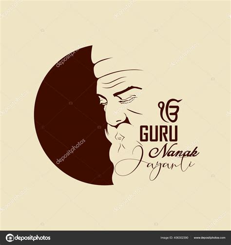 Illustration Guru Nanak Jayanti Celebration Vector Stock Vector by ...