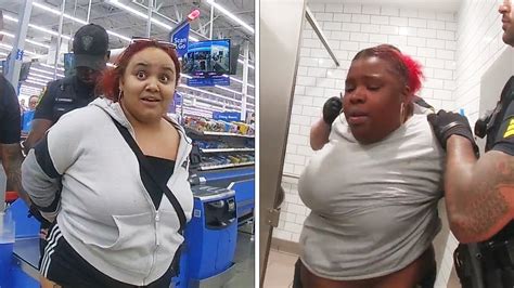 Walmart Shoplifting Sisters Go Nuts When Caught Youtube