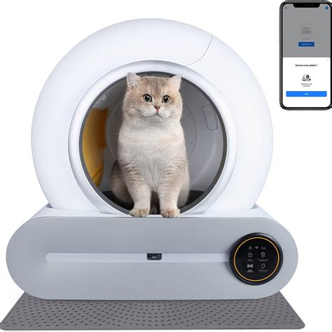 Smart Cat Litter Box Full Closed Automatic Cat Toilet Pet Accessories ...