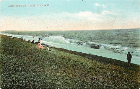 CHESIL BEACH - TuckDB Postcards