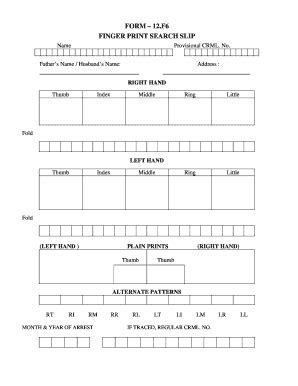 Fingerprint Slip Fill And Sign Printable Template Online