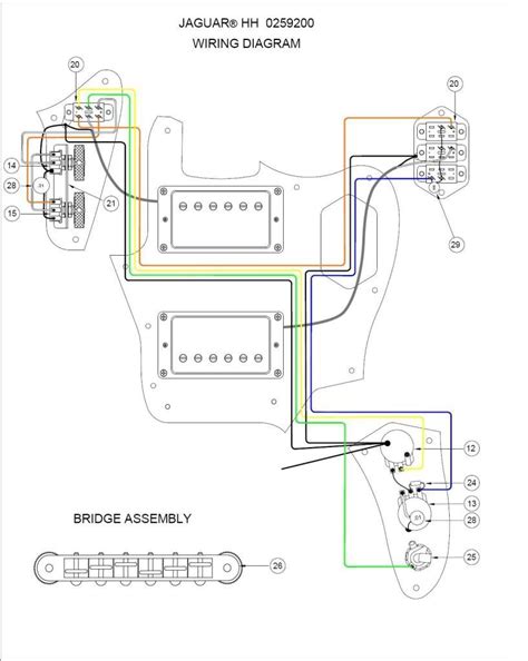 Fender Jaguar Blacktop Hh Wiring Diagram Wiring Diagram Pictures