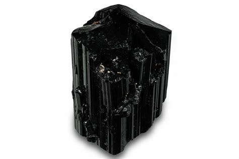 Terminated Black Tourmaline Schorl Crystal Madagascar