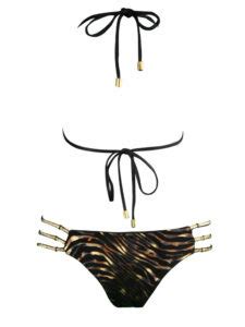 Vixen Tiger Bikini Top Water Vixen Swim