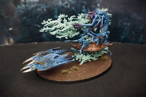 Burning Chariot Of Tzeentch Painted Warhammer 40k Daemons Chaos Thousand Sons Ebay