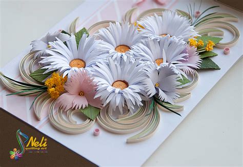 Neli Quilling Art Daisies