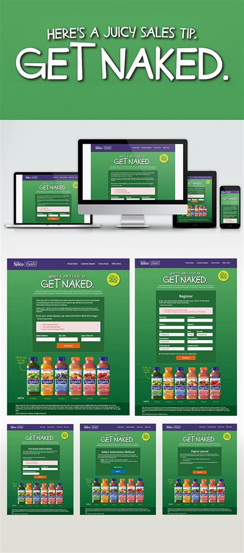 Get Naked Naked Juice Rebate On Behance