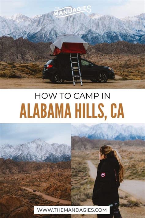 Exactly How To Go Camping In Alabama Hills, California For FREE (+ 6 Alabama Hills Camping Tips ...