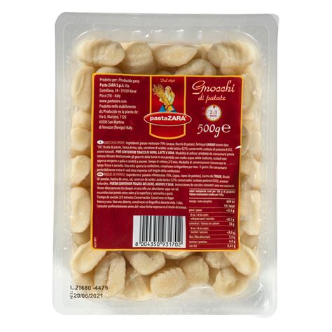 Gnocchi Pasta Zara Di Patate G