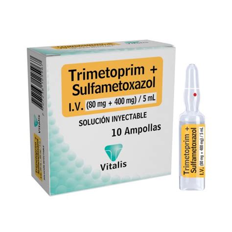 Trimethoprim Sulfametoxazol 80 Mg 400 Mg 5 ML Vitalis