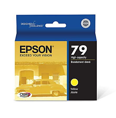 Epson Claria Yellow High Yield Ink Cartridge T Office Depot