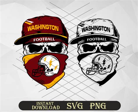 Washington Football Svg Instant Download Etsy