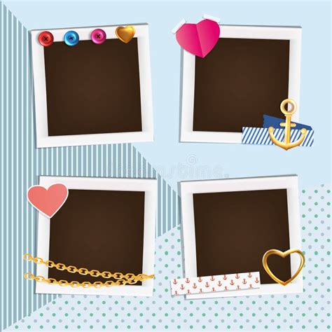 Photo Frame Collection Stock Vector Illustration Of Classy 92672547