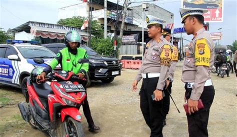 Operasi Keselamatan 2024 Polres Pringsewu Tindak Ribuan Pelanggar Dan