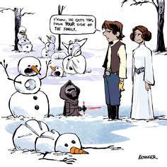 Star Wars The Force Awakens Mashed Up With Calvin Hobbes By Walt