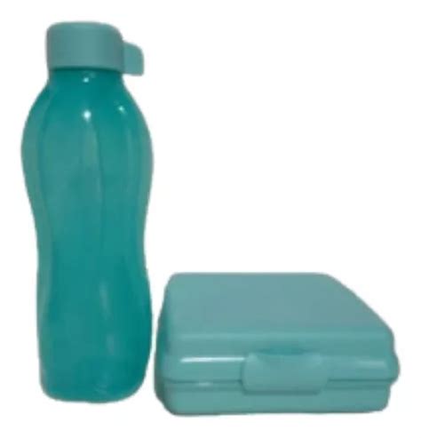 Combo Botella Eco Twist 500ml Y Sandwichera 650ml Tupperware MercadoLibre