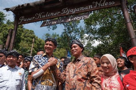 Ganjar Perkenalkan Desa Wisata Lerep Tinggi Akan Potensi Wisata