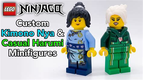 I Bought TWO MORE Custom LEGO Ninjago Minifigures Casual Harumi And