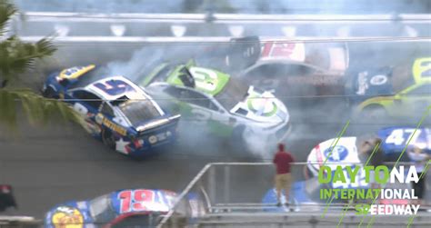 The Big One Strikes Late At Daytona Nascar