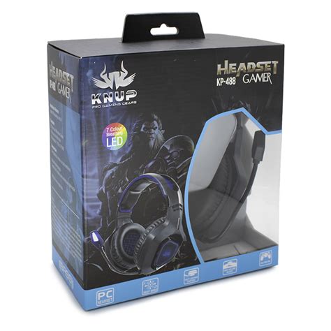 Fone De Ouvido Headset Gamer Knup Kp