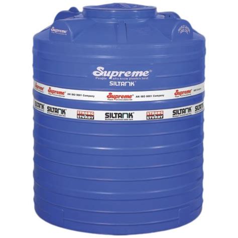 L Supreme Three Layer Overhead Water Tank At Rs Litre Storage