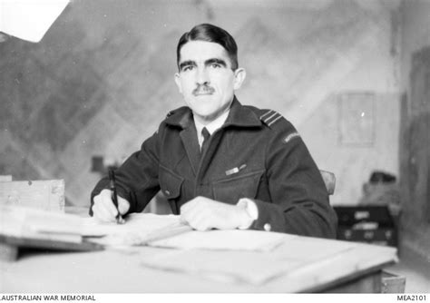 C 1944 Informal Portrait Of Wing Commander Shepherd RAAF Liaison