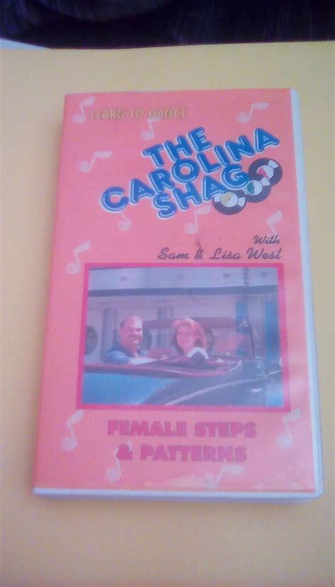 Learn To Dance The Carolina Shag Female Steps And Patterns Vhs Zig Zag Dancing Ebay