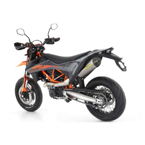 Terminale Di Scarico Catalitico Arrow Race Tech Titanio Carbonio Ktm