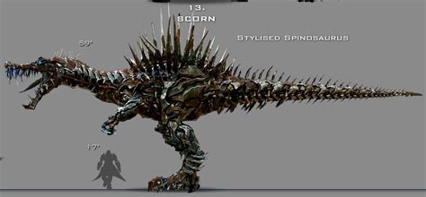 Transformers Aoe Scorn Spinosaurus Cgi By Optimushunter29 On Deviantart