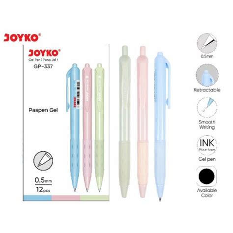 Pulpen Joyko Paspen Gel Pen Gp Mm Pcs Lazada Indonesia