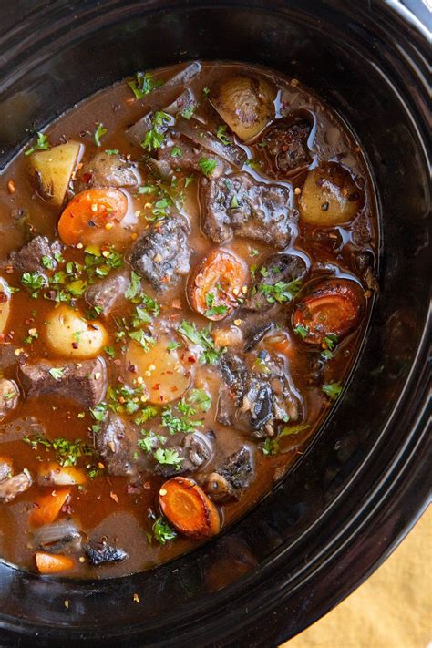 crock pot beef bourguignon recipe classic french beef stew