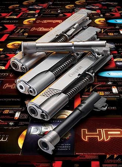 Colt 1911, що стріляє набоями шести калібрів
