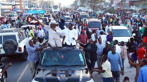 Live Kalonzo Musyoka And His Azimio Brigade STORM Nakuru YouTube