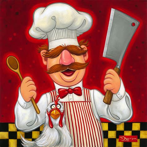 Swedish Chef Muppets Cartoon