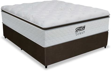 Cama Box Casal Colchão de Molas Pocket Ensacadas Tower Gazin