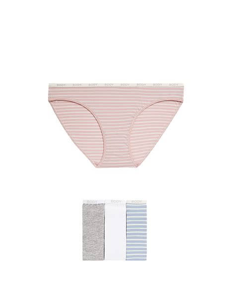 Buy Pk Cotton Rich Bikini Knickers At Marks Spencer