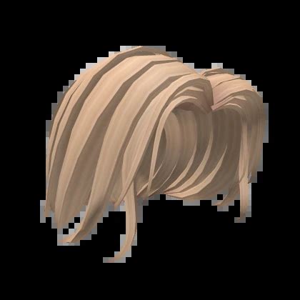 Blonde Messy Middle Part Roblox Item Rolimon S