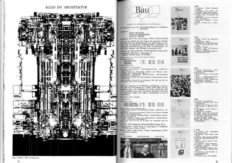 Hans Holleins Alles Ist Architektur City Planner Bau