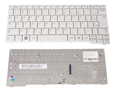 Teclado Branco P Netbook Samsung Np N Plus Np N Bd Br Mercado