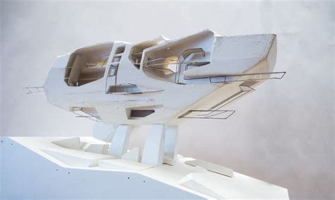 Impressive Architectural Models Gallery - Spaceship Model