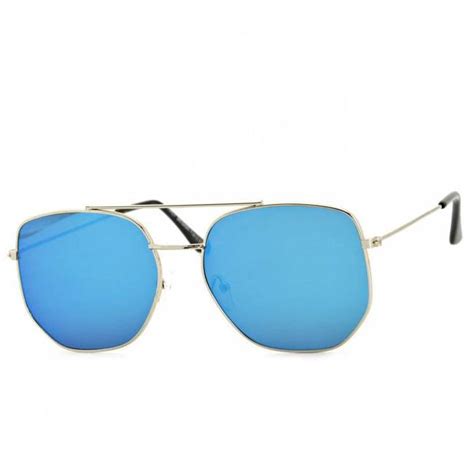 Okulary przeciwsłoneczne Lustrzane Pilotki Aviator STR 492 OKULARY