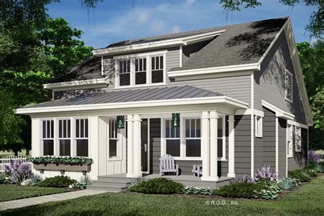 New American House Plan with 4 Beds Plus Bonus - 2272 Sq Ft - 14789RK ...